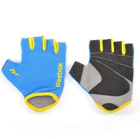 Resim Reebok Fitness Eldiveni Large Cyan(RAGL-11134CY) 
