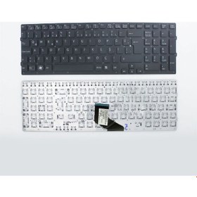 Resim Sony Uyumlu Vaio VPC-F22S1E/B Klavye - Türkçe Siyah 