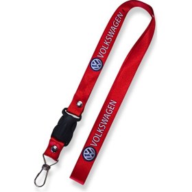 Resim Volkswagen Anahtarlıklı Oto Ayna Askısı Ikili Set Torpido Üstü Kaydırmaz Ped 