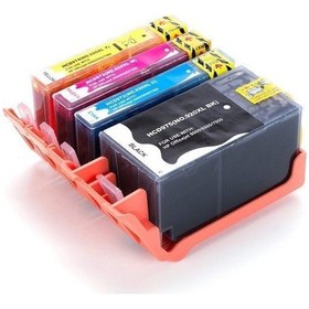 Resim 1 Takım 4 Adet Bk Hp 920Xl Uyumlu Kartuşlar Hp 6000/ 7000N/ 65 