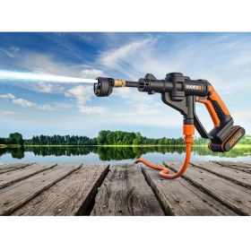 Resim Worx WG620E 20VOLT 2.0AH. Li-Ion 24 Bar Basınçlı Yıkama Tabancası 