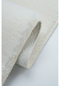 Resim Vl Yıkanabilir Premium Ponpon Saçaklı Kaymaz Taban Post Peluş Banyo Paspası 2'li Takım Antrasit Ekru 