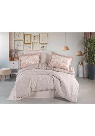 Resim Hobby Çift Kişilik Poplin Nevresim Velura Latte Görsel 