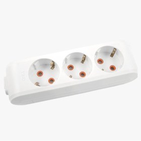 Resim VİKO 3 Lü Kablosuz Grup Priz Klemensli 