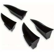 Resim Dashanshop Mercedes Benz S Class W222 2014 2020 Sol Akimli 4lu Set Araç Kapı Tutamacı Cep Telefonu Askılı Saklama Kutusu Siyah 