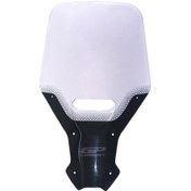 Resim GP KOMPOZİT Gp Kompozit Honda Africa Twin Crf1100l L1 2020-2023 Uyumlu Baskılı Ön Cam Şeffaf 49 Cm 