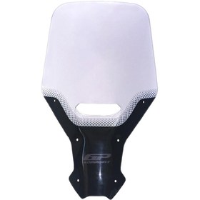 Resim GP KOMPOZİT Gp Kompozit Honda Africa Twin Crf1100l L1 2020-2023 Uyumlu Baskılı Ön Cam Şeffaf 49 Cm 