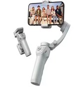 Resim DEANB K24 360° Akıllı Yüz Takipli Selfie Gimbal | Tripodlu, Üç Eksenli Stabilizasyon, Gri 