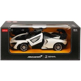 Resim 96600 1:14 Mclaren Senna Işıklı Uzaktan Kumandalı Araba 32 Cm Renkli - Haki 