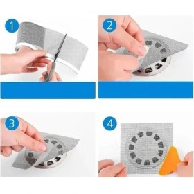 Resim Ozcmax Çok Amaçlı Gider Süzgeci ve Sineklik Tamir Kiti 12 cm * 4 Metre 