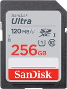 Resim Ultra Sdhc/sdxc 256gb 120mb/s Class 10 Uhs-ı Hafıza Kartı Sdsdun4-256g-gn6ın Sandisk