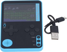 Resim Alomejor Mavi El Oyun Konsolu Retro Taşınabilir Oyun Oynatıcı Video Oyunları Oynatıcı 2.4 İnç Renkli Ekran 
