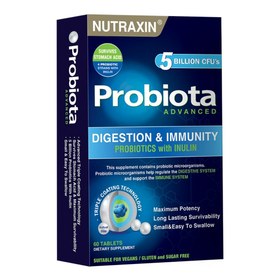 Resim NUTRAXİN Probiota Advanced - Probiyotik Takviyesi 60 Tablet 