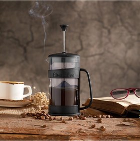 Resim 400 Ml Barista French Press Kahve Ve Bitki Çayı Demleyici Siyah 