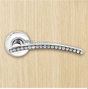 Resim Kapı Kolu Taşlı Saten Krom 603kt Oda-barelli 