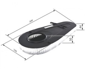 Resim Bosch Hava Filtresi Bmw 5 F07-F10-F11 520-530-535-BMW 7 F01-F02-F03-F04 730-740 F026400365 