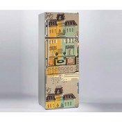 Resim 444magaza Buzdolabı Sticker Şehir 