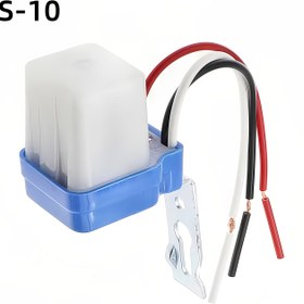 Resim 1 adet AS-10 Işık Hassas Anahtar Sensörü - Otomatik Açma/Kapama, 110V/220V, Üç Telli Montaj, LED Aydınlatma için Otomatik Işık Kontrolü, Dayanıklı Plastik, Pil Gerektirmez, Kolay Kurulum, Işık Kontrol Anahtarı, Şık Tasarım, Pirinç Kontak Malzemesi 