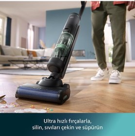 Resim Philips Aqua Trio 7000 Serisi XW7263/11 Kablosuz Dikey Şarjlı Süpürge 