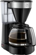 Resim Melitta Easy Top II Filtre Kahve Makinesi Siyah 