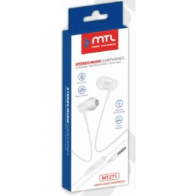 Resim Mtl General Mobile Gm 22 Pro Uyumlu Mikrofonlu Stereo Kablolu Kulaklık MT271 