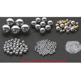 Resim Çelik Bilya , Misket, Tane Rulman 9 Mm 100 Adet 173616744 