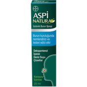 Resim Aspi Natura İzotonik Burun Spreyi 20 ml 
