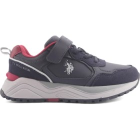 Resim U.S. Polo Assn. HABE 4PR Lacivert Erkek Çocuk Spor Ayakkabı 