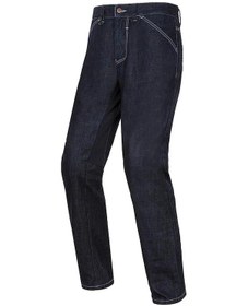 Resim Motosiklet Pantolonu 4 Mevsim Kevlar Kot Korumalı 12a Likralı Kumaş Motor Pantolon Jean Uyumlu 