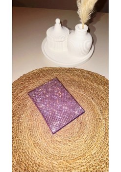 Oasis Life Pembe Taşlı Ruhsat Kılıf Kabı Lüks