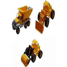 Resim 160 Küçük Yol Set Oyuncak Kamyon 