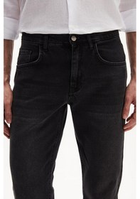Resim D's Damat Ds Damat Comfort Fit Antrasit Düz Jean Kot Beş Cepli Yıkamalı Denim Pantolon 3hcj3ort00103 Antrasit 