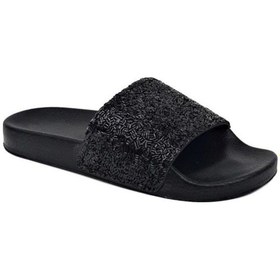 Resim Kadın Terlik Ortopedik Siyah 