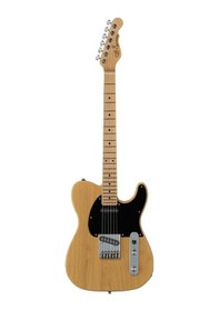 Resim G&amp L Fullerton Deluxe Asat Classic Elektro Gitar Butterscotch 