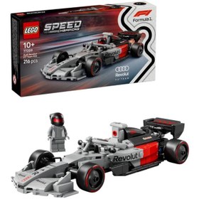 Resim LEGO ® Speed Champions Audi Revolut F1® Team Yarış Arabası 77259 - 10+ için Oyuncak Yapım Seti (215P) 