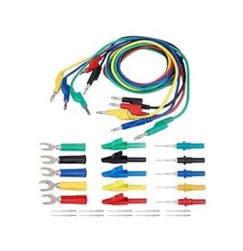 Resim P1036b 30 Parça Değişebilir Test Probu Banan 1mt Kablo Set 