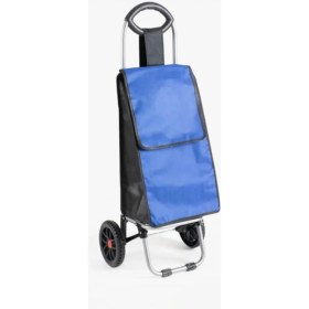 Resim PremiumPort Pratik ve Hafif 30LT Çok Renkli Kumaş Pazar Arabası DM-401 