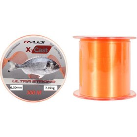 Resim Ryuji X-cast 0.30mm 300m Orange Monofilament Misina 