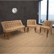 Resim Armens Life Armens Çay Seti Koltuk Takımı, 2+1+1 Kahve Ayak klsz-cyst-khv-001 