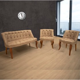 Resim Armens Life Armens Çay Seti Koltuk Takımı, 2+1+1 Kahve Ayak klsz-cyst-khv-001 