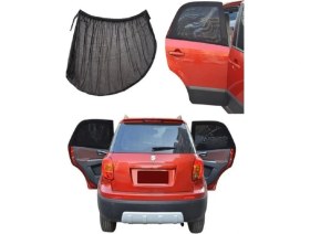 Resim Ankaflex Araba Araç Oto Yan Cam Güneşlik Örtü Perde Kılıf Güneşliği Araba Anne Bebek Emzirme Perdesi 