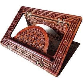 Resim Doğru Hediyelik Desenli Plastik Ahsen Rahle Eskitme Rahle 