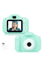 Resim Teknomila Mini 1080P Hd Kamera Çocuklar Için Fotoğraf Makinesi Mavi 