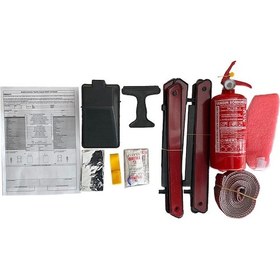 Resim Bilgeden Eva Trafik Seti yangın Tüpü 4 Yıl Etiketli Araç Gri 