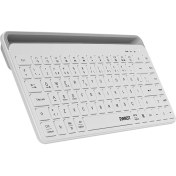 Resim Everest KB-BT66 Beyaz 2.4g+Bt1+Bt2 Üçü Bir Arada 3 In 1 Q Kablosuz Klavye 