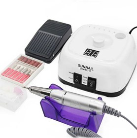 Resim OceanCare Profesyonel Elektirikli Freze Tırnak Parlatıcı Törpü Manikür Pedikür Nasır Makinesi 