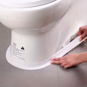 Resim 1 Rulo Ağır Hizmet Tipi Kendinden Yapışkan Banyo Sızdırmazlık Bandı - Banyo, Duş, Lavabo, Zemin ve Duvar Sızdırmazlığı için Su Geçirmez Kenar Koruyucu - Nem, Kolay Uygulama, Uzun Ömürlü Yapıştırıcı, Su Geçirmez | Pürüzsüz Yüzey Sızdırmazlığı | Nem Dirençli Malzeme 