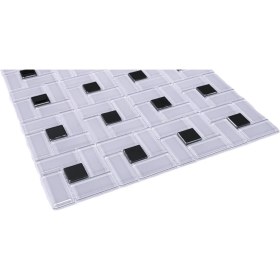 Resim MozaiKristaL Mutfak Tezgah Arası Kristal Cam Mozaik. Cam Ölçüleri: 23X23X48X4 Mm. File Ölçüsü: 30X30 Cm. ( 1 Koli = 1 m2 Fiyatıdır ) 