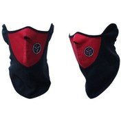 Resim Kırmızı Bisiklet Maskesi - Kayak Maskesi - Yüz Maskesi - Motosiklet Maskesi - Ninja Maskesi Kırmızı 
