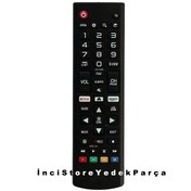 Resim Lg Netflıx Amazon Hy 8020 Televizyon Kumandası Tv Lcd Led Kumanda Uyumlu 